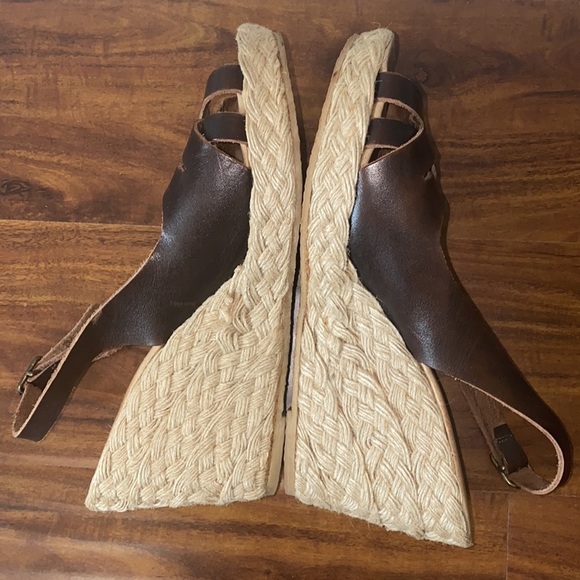 Kors Michael Kors Natural Wedges with Brown Leather - Picture 6 of 7